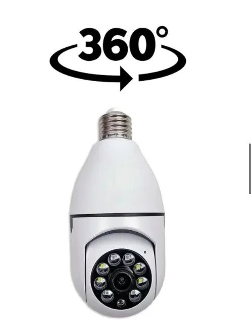 Camera lampada inteligente com visão noturna Facil Instalação Loja Física Garantia Nota - Foto 2