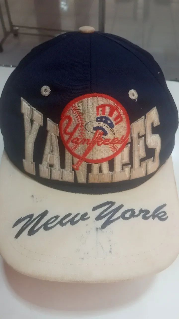 BONE NEW YORK YANKEES ANOS 90 ORIGINAL  - Foto 4