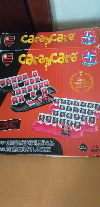 Jogo de Cartas Cara a Cara - Multi-Campeão