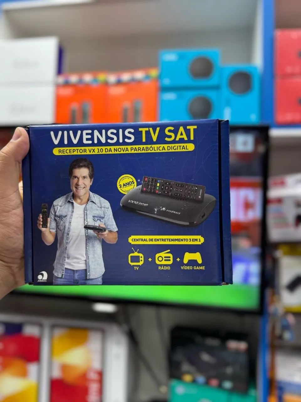 Receptor VX 10 TV Sat Vivensis - Parabólica Digital