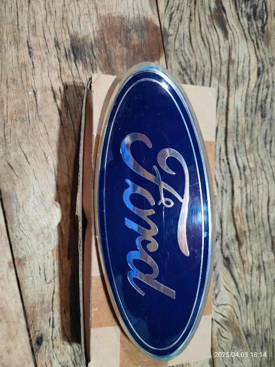Emblema Azul Ford - Foto 3