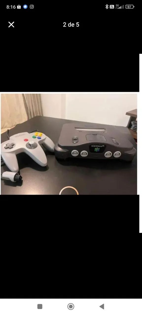 Nintendo 64 - Console Clássico - Foto 3
