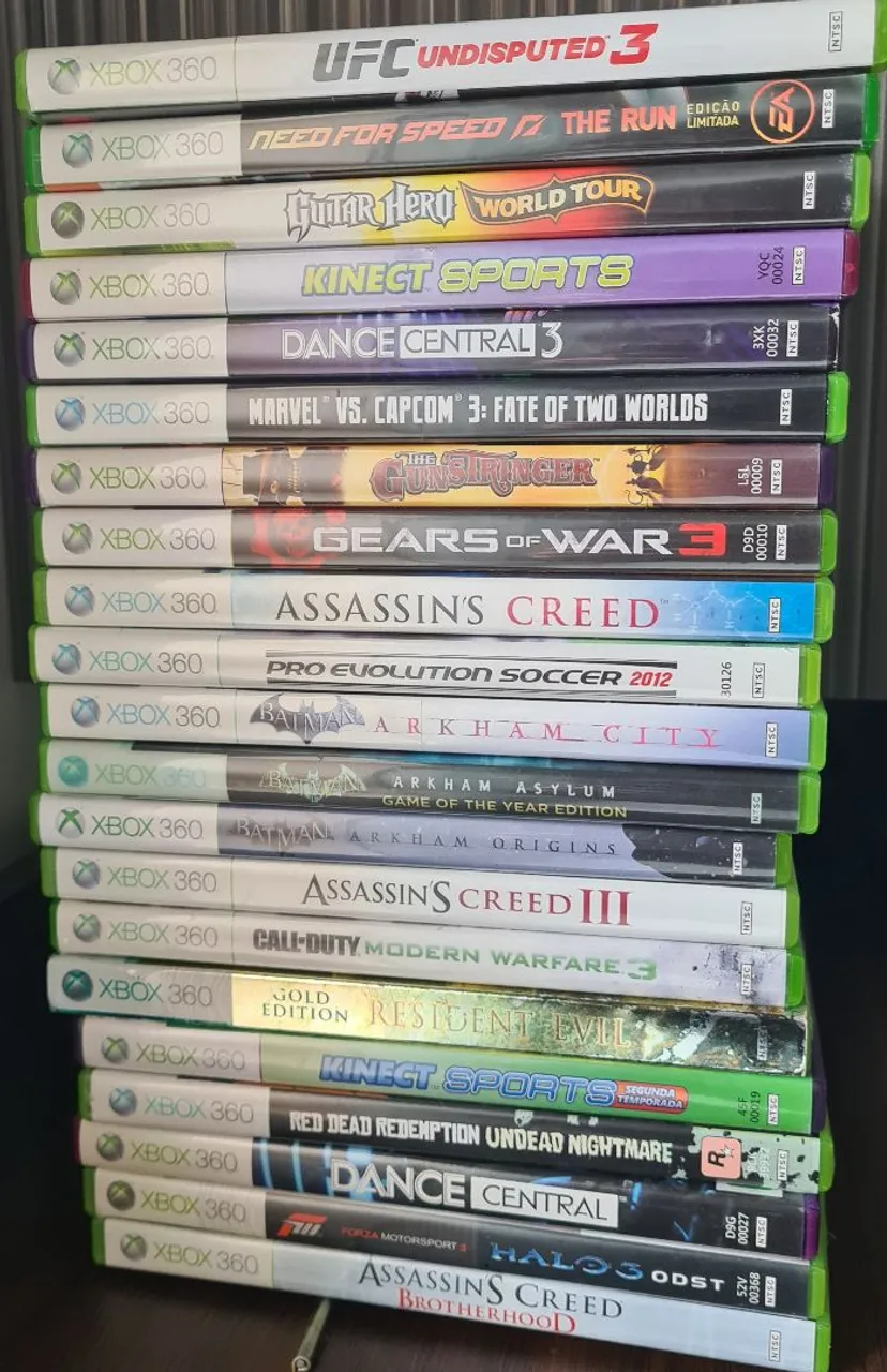 Jogos Xbox 360 originais