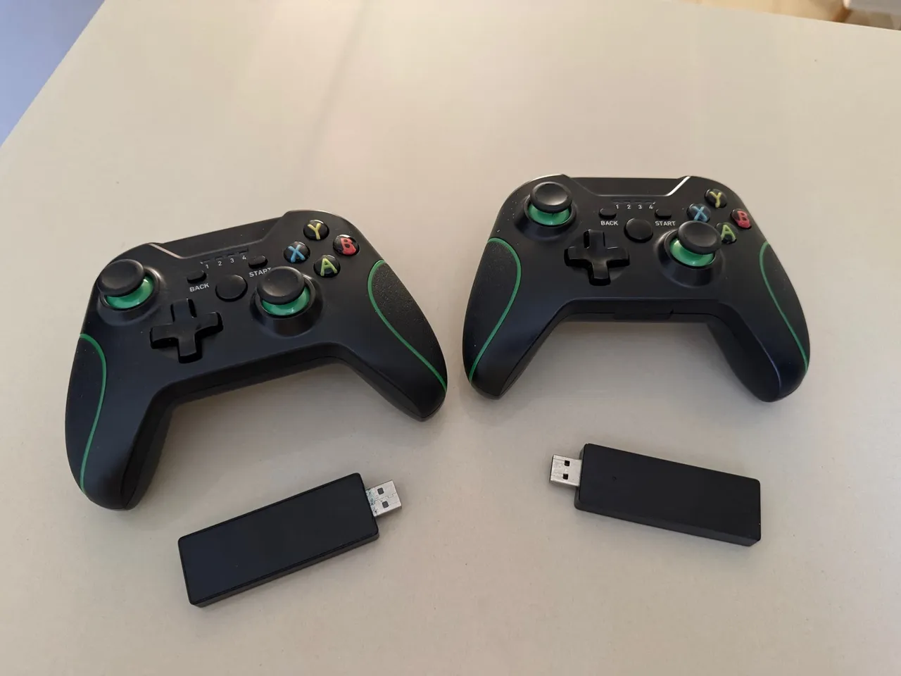 Controle para pc e xbox sem fio (par)