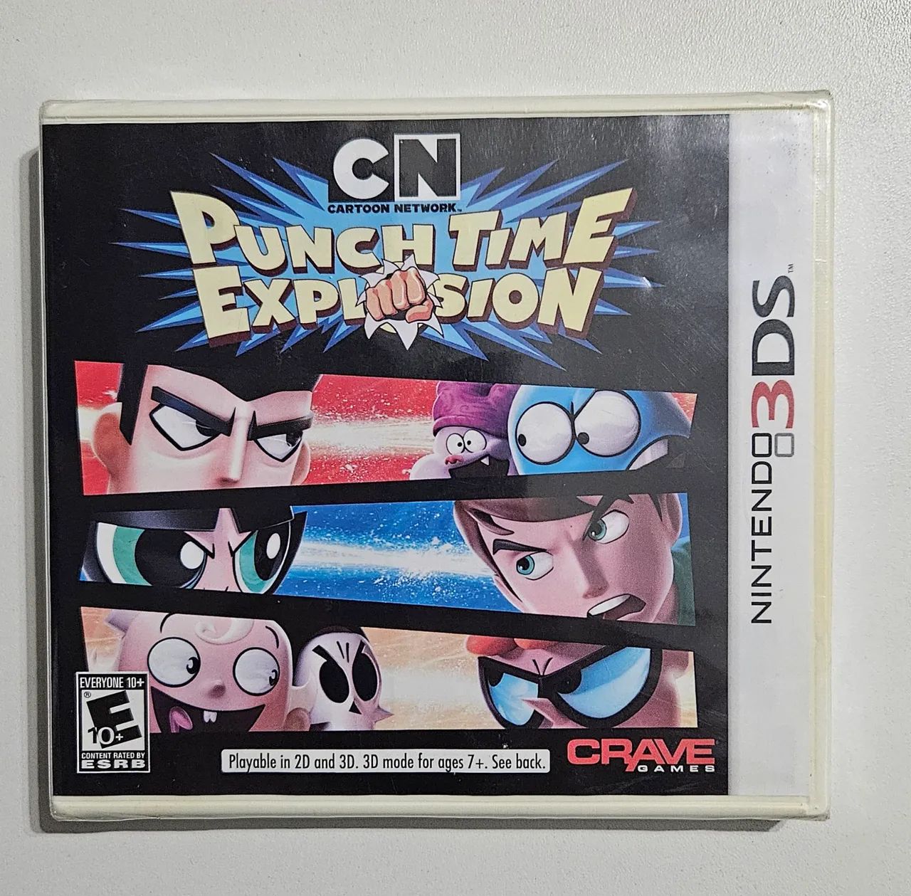 Cartoon Network Punch Time Explision 3ds Novo lacrado