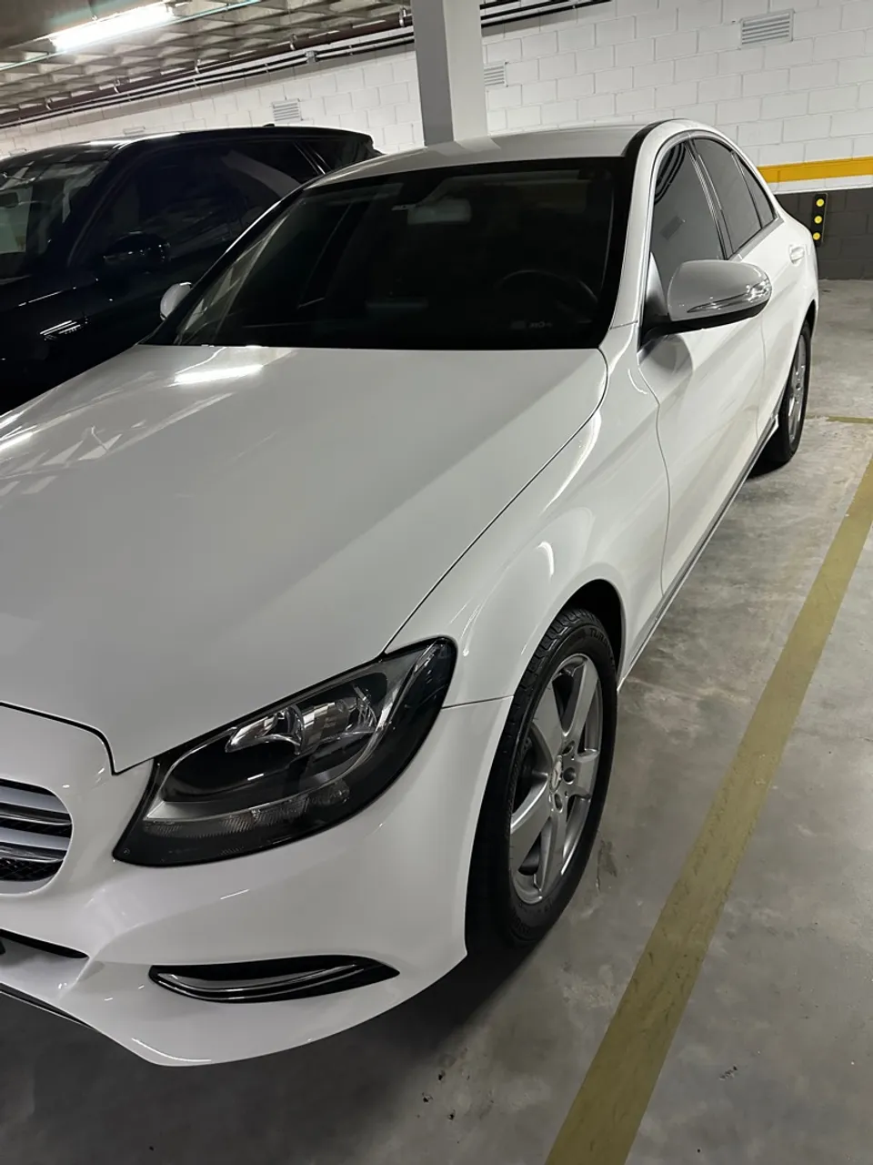 Mercedes C180 Branca 1.6 Turbo