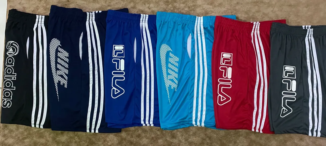 Shorts Esportivos de Marcas Variadas - Conforto e Estilo