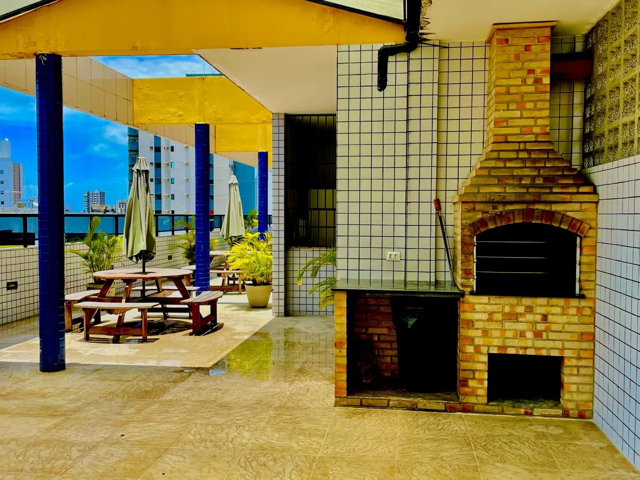 Aluga temporada e Reveillon flat Boa Viagem completo 100 metros Shop Recife  - Foto 15