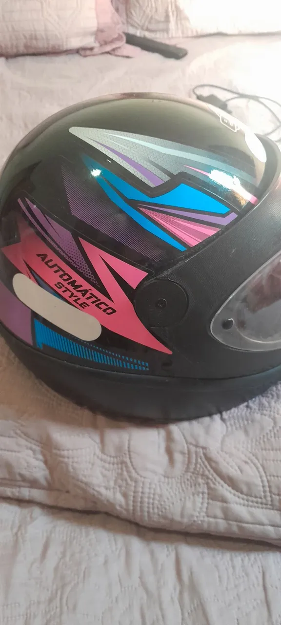 Capacete Automático Style Preto