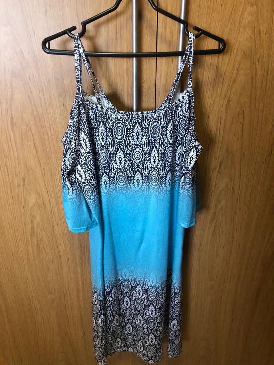Vestido azul tamanho M