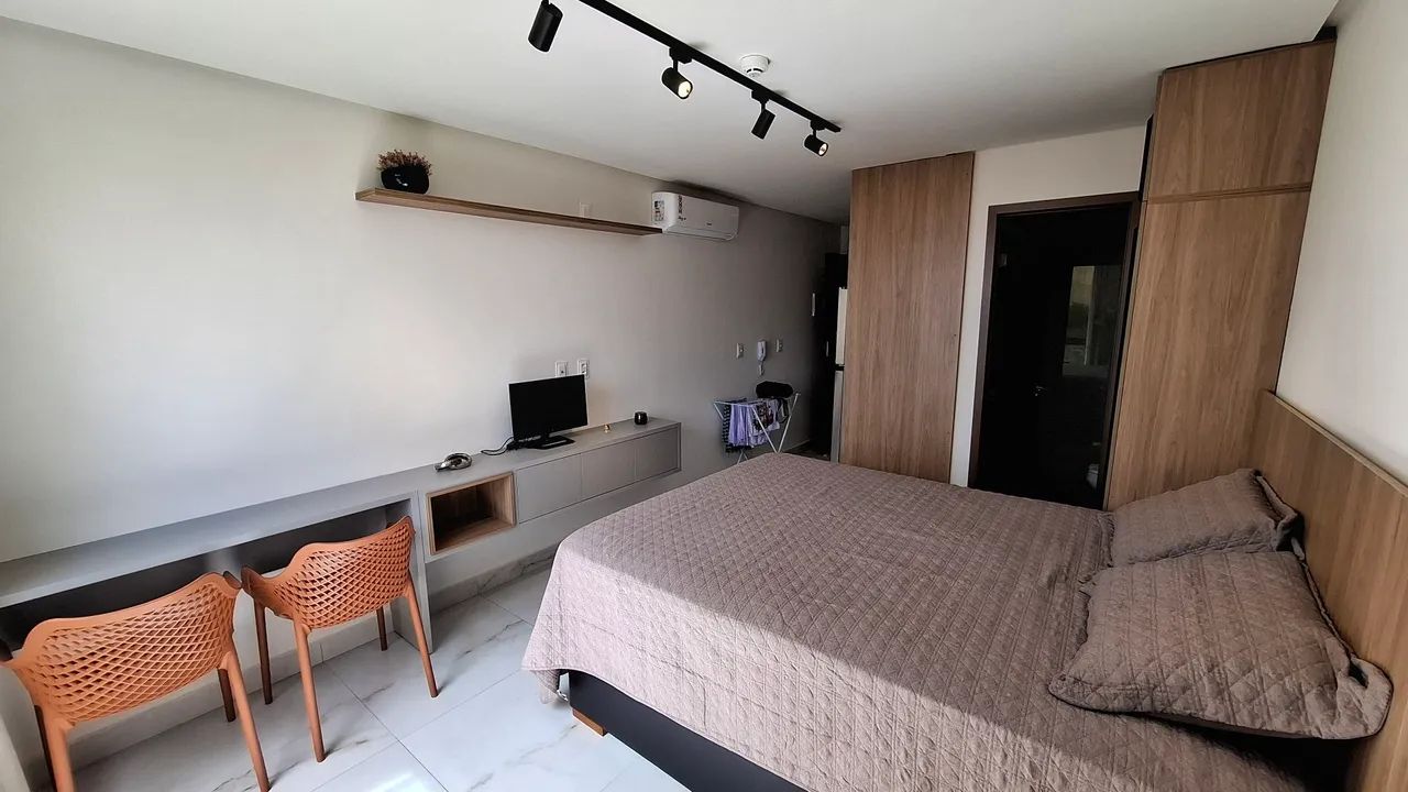 Flat Pé Na Areia Mobiliado em Cabedelo vista Mar Definitiva Piscina Cobertura - Foto 10