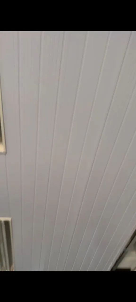 Forro de PVC e Perfil  Usado Várias Sobras