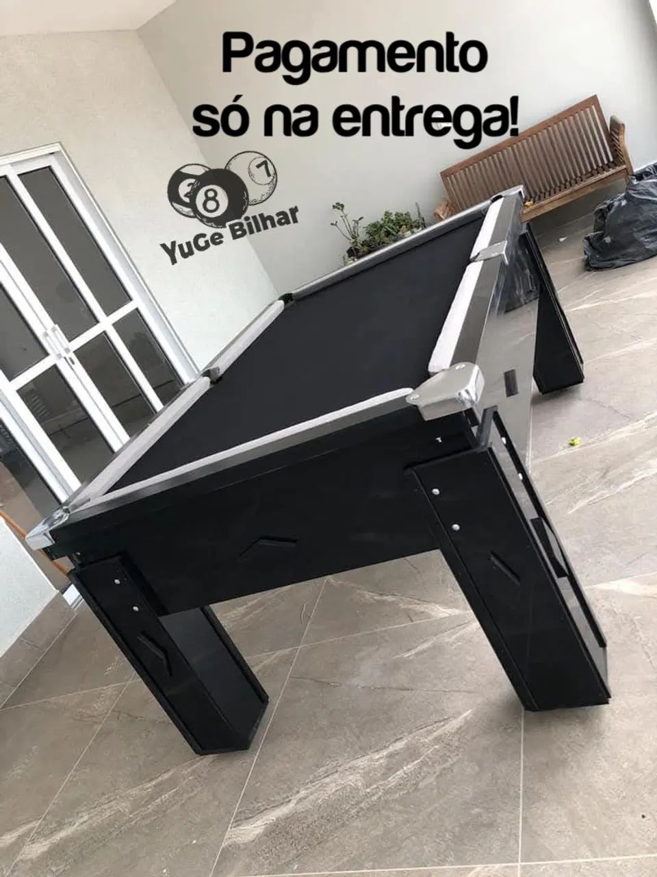 Mesa de sinuca residencial pagamento só na entrega  - Foto 4