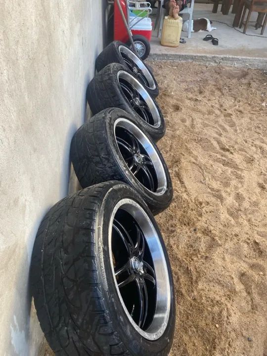 Vendo rodas aro 20 , furação 5x100 - Foto 2