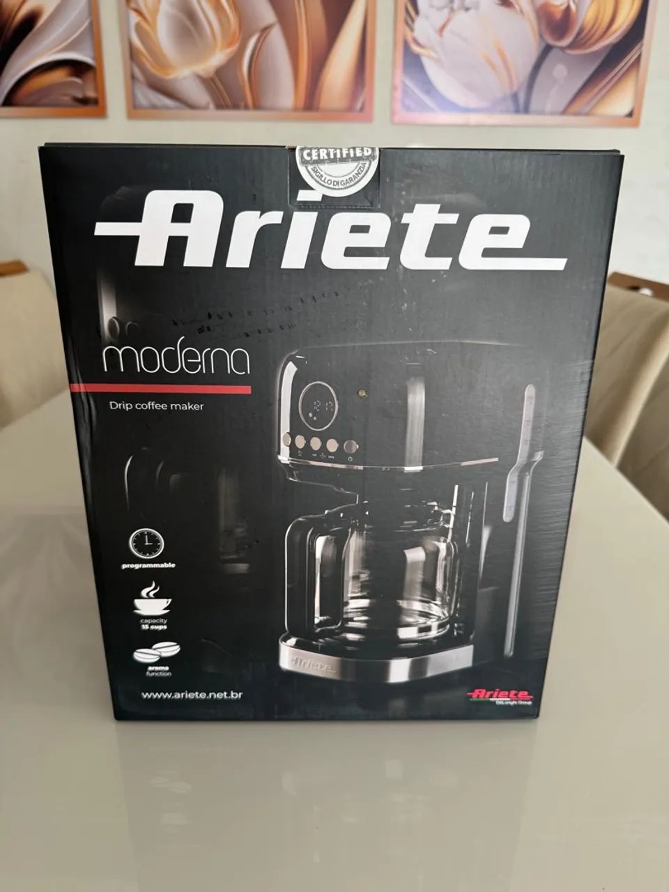 Cafeteira Ariete Americana 15 xícaras - Vermelha - Foto 2