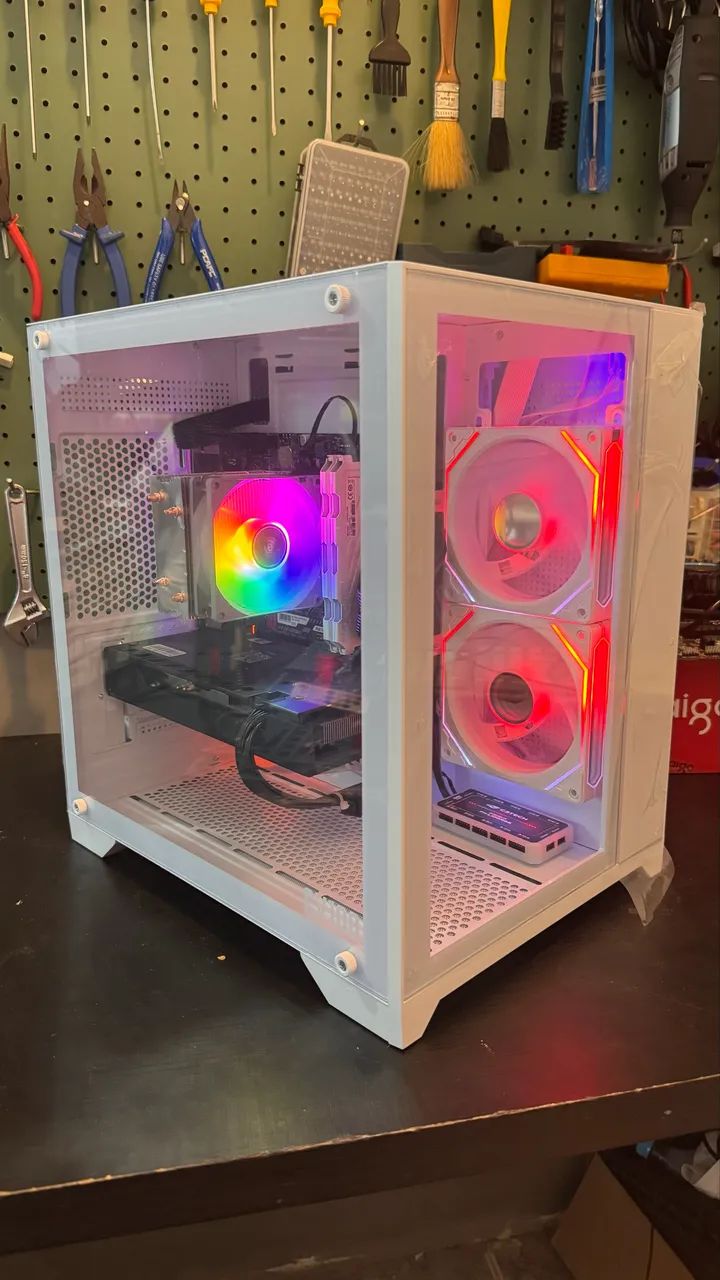 Computador gamer Ryzen 7 5700 16b rtx 5060 