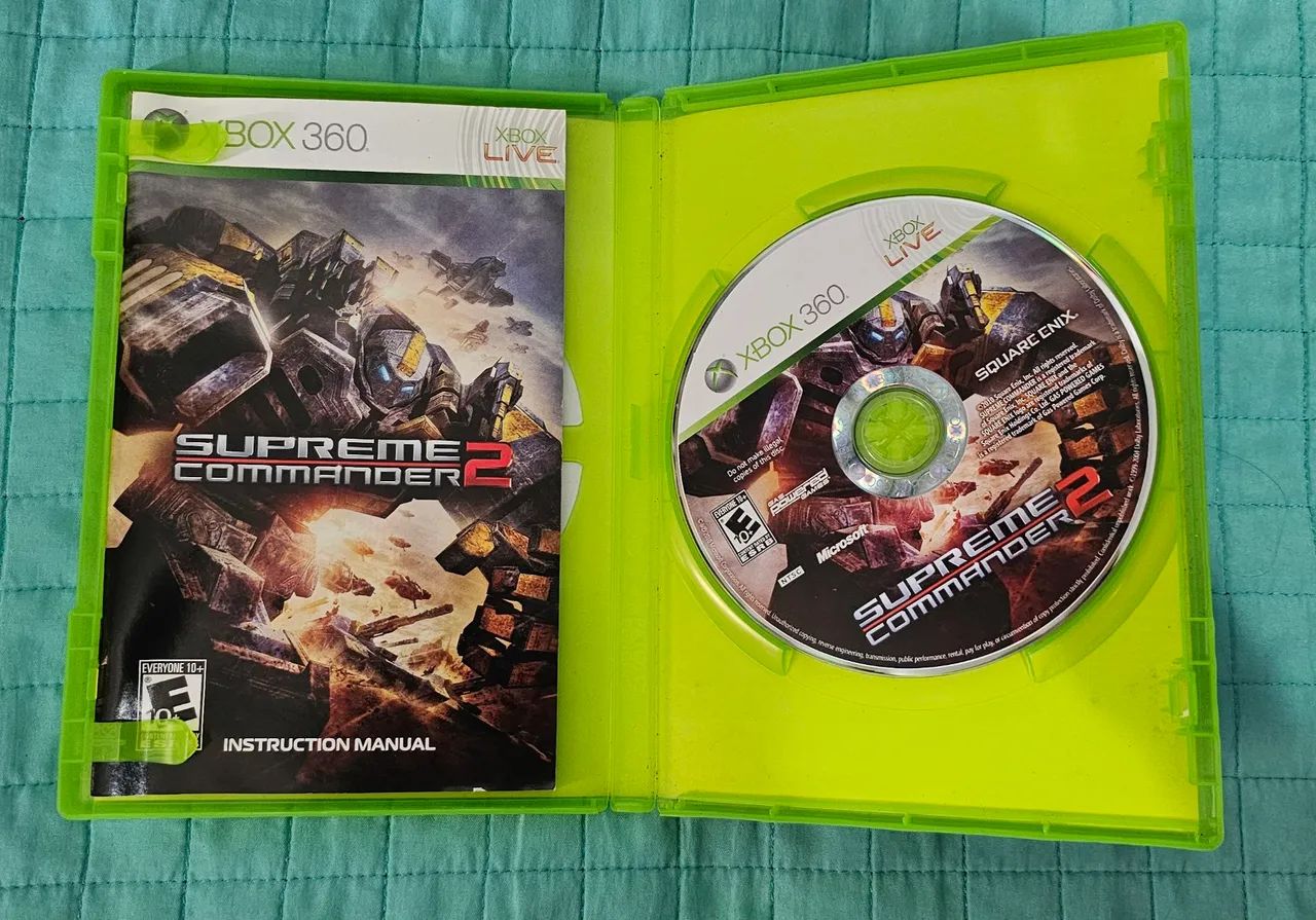 Supreme commander xbox 360 Jogos de Vídeo Game Quintino