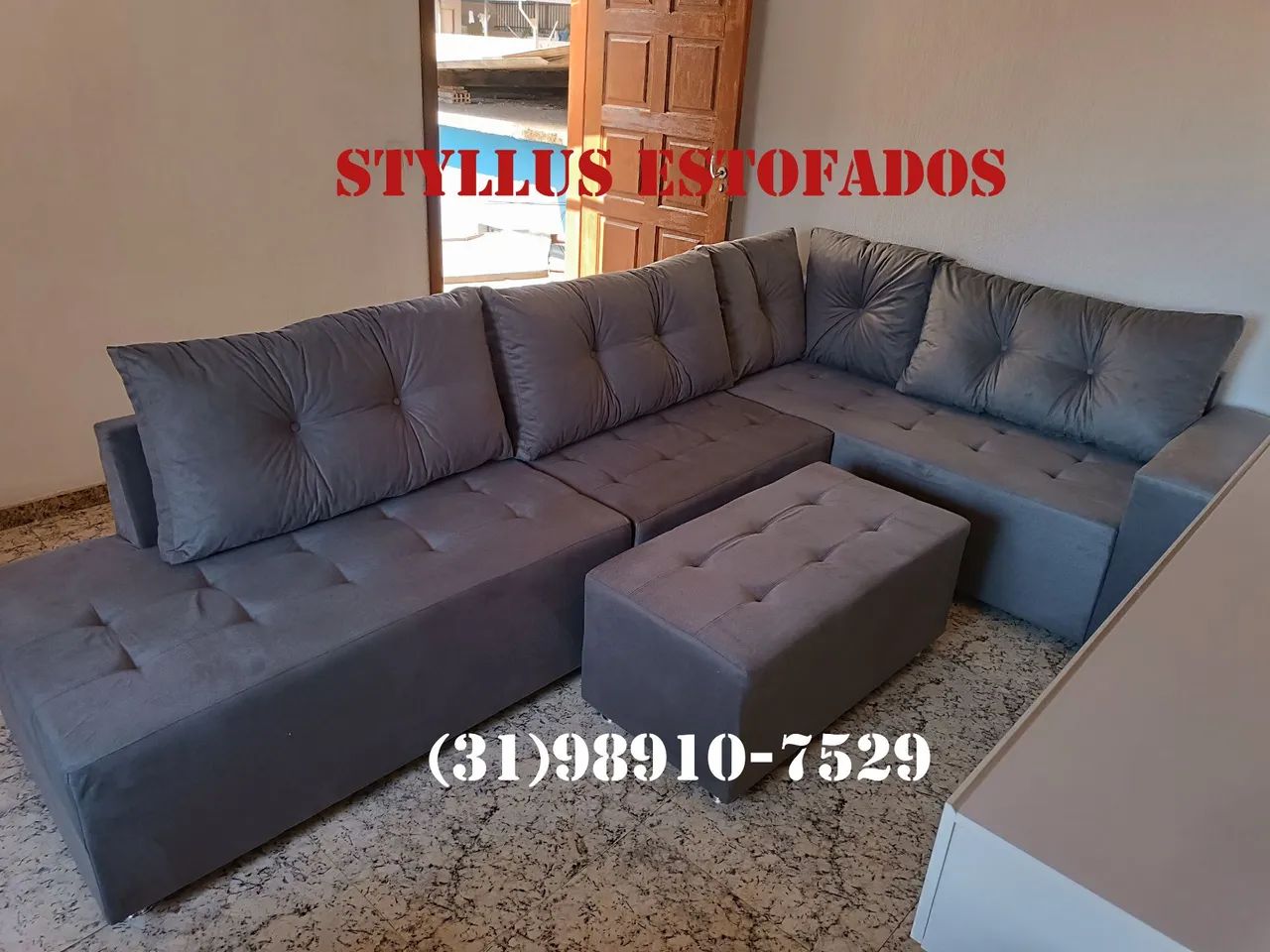 Sofá de Canto - Conforto e Estilo para sua Sala