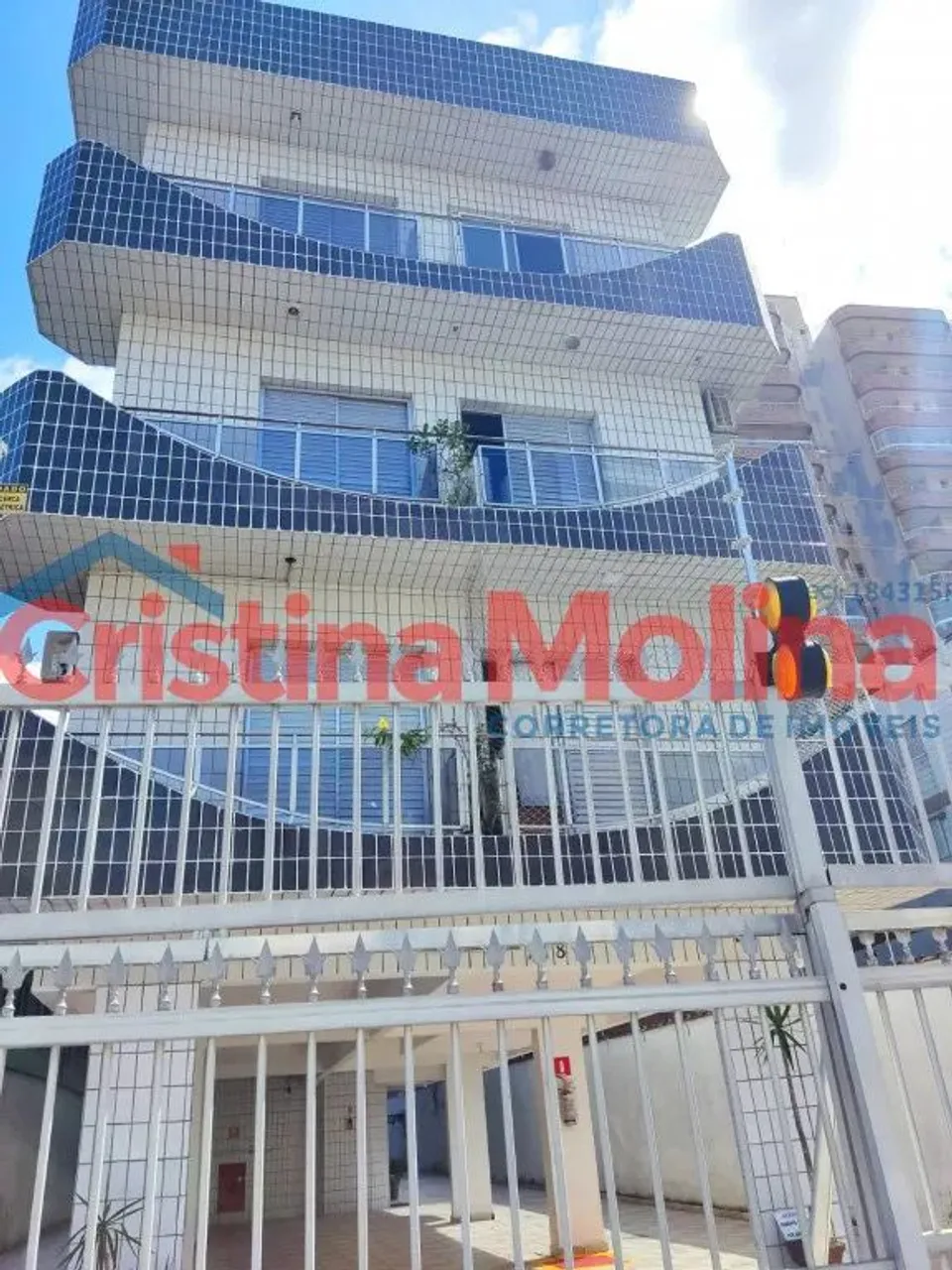 Praia Grande Venda apartamento de 1 Dormitório + Sala 2 Ambientes + Cozinha Completa Todo