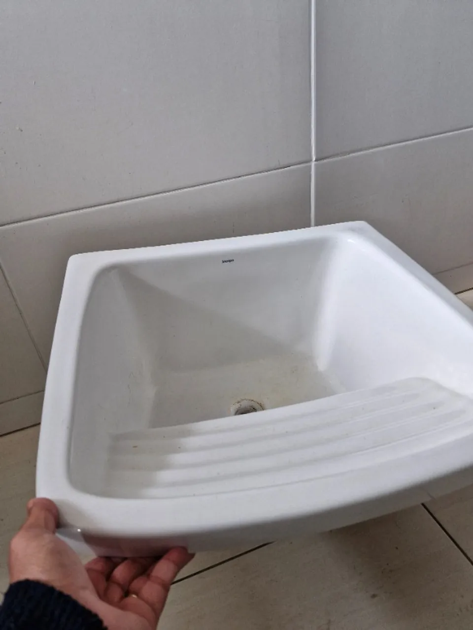 Tanque em louca incepa branco, tamanho M