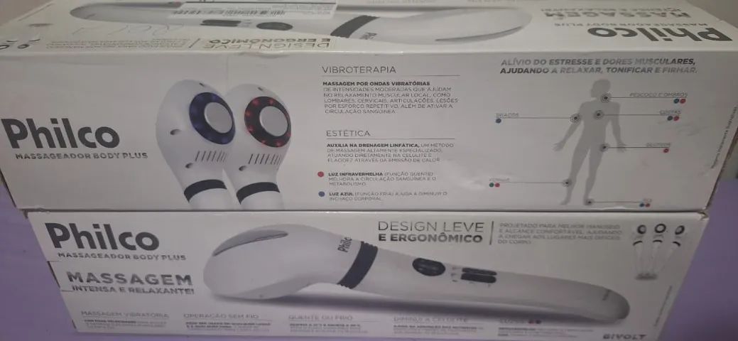 Massageador para Corpo Philco Quente/Frio Body PMGR01 - Foto 2