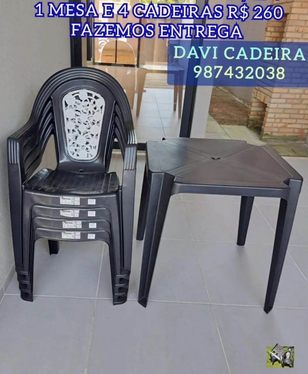 MESA CITY HS PLASTICA SJ XN ENTREGO HOJE 