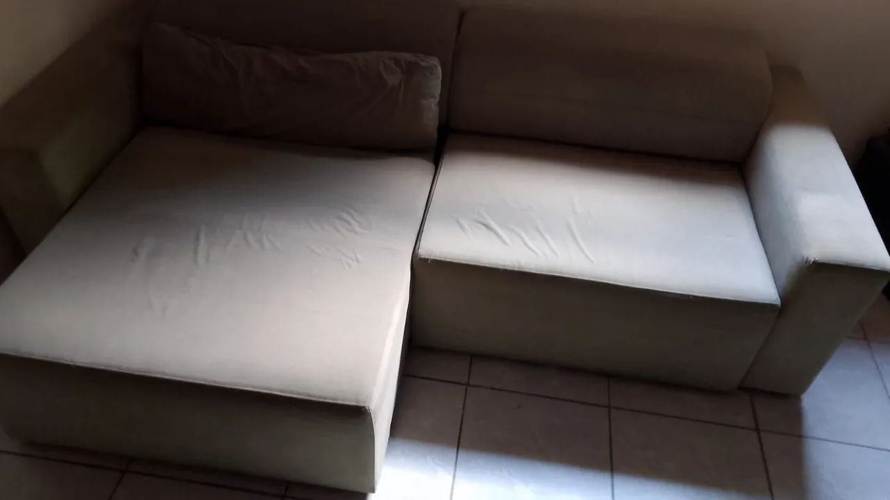 Sofá 3 lugares usado - Foto 4