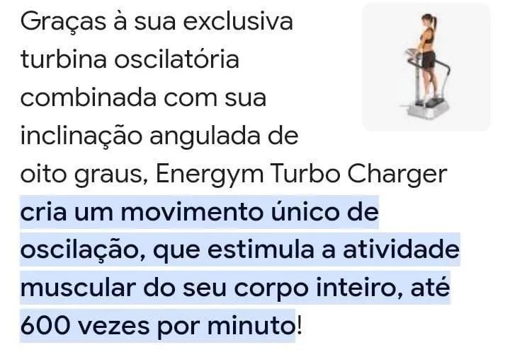 Plataforma Vibratória Turbocharger Innova - Foto 3