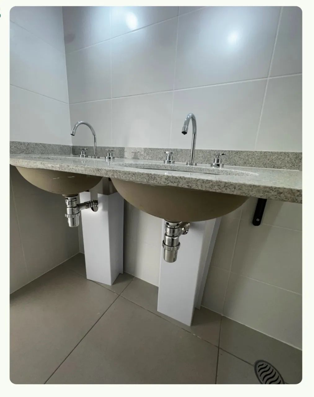 Pia dupla para banheiro  - Foto 3