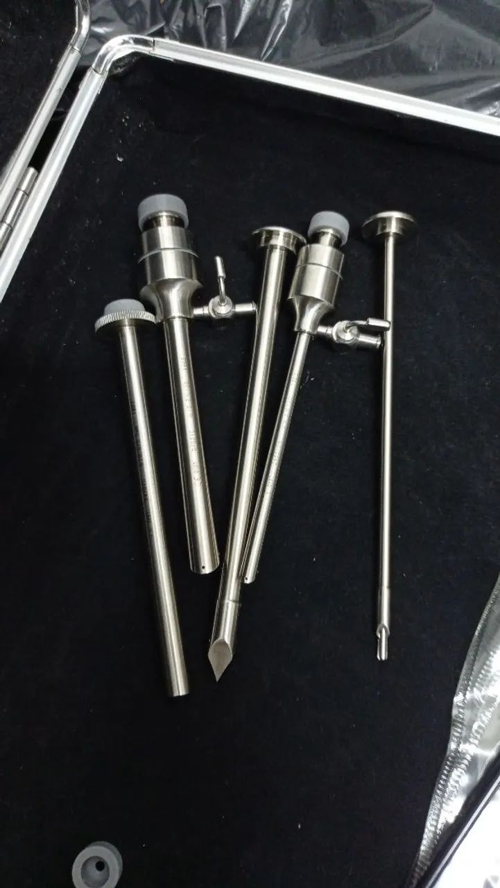 Trocateres para laparoscopia 