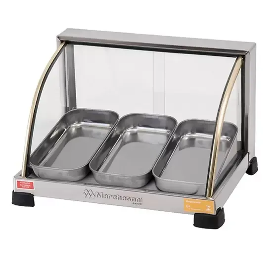 Estufa Curva Para Salgado 3 Bandejas 220V Marchesoni