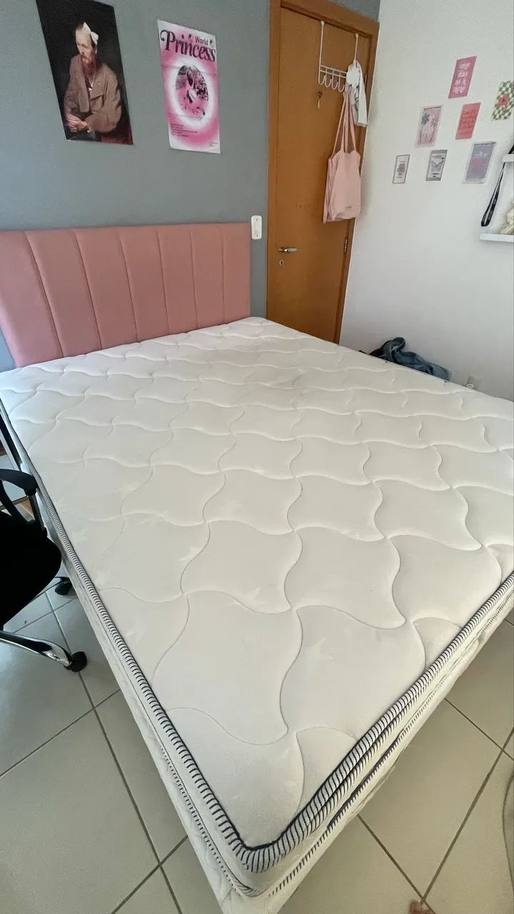 Cama Queen Size - Jacarepaguá - 1 ano de uso - Foto 4