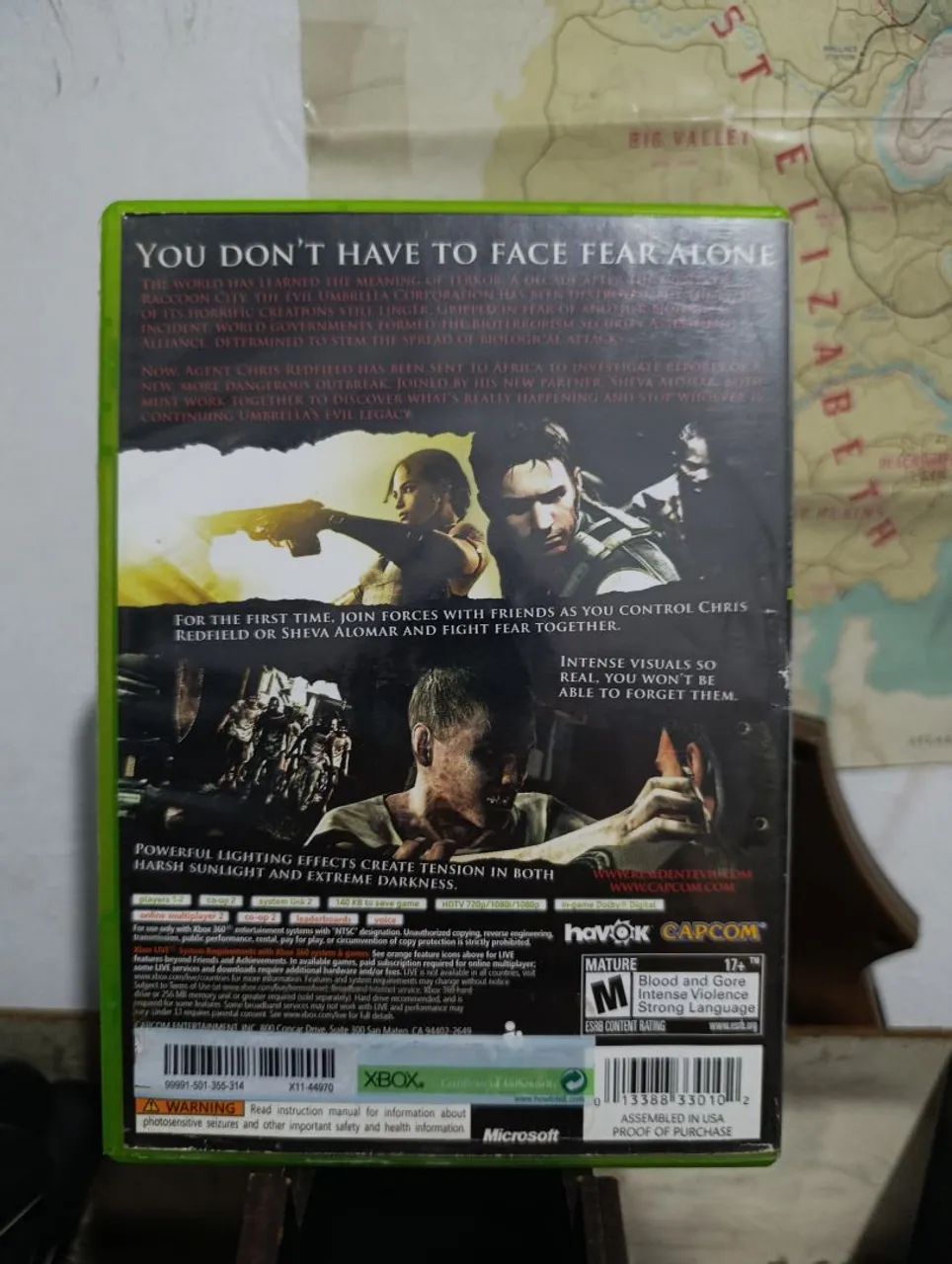 Resident evil 5 - Xbox 360 - Foto 2