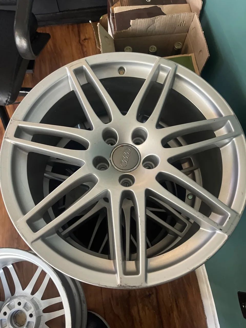 Rodas Audi Originais - Aro 19 ( 8,5 polegadas) - Foto 4