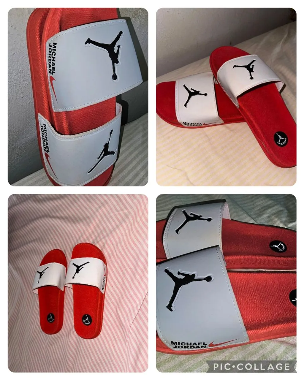Chinelo Michael Jordan Vermelho 40/41