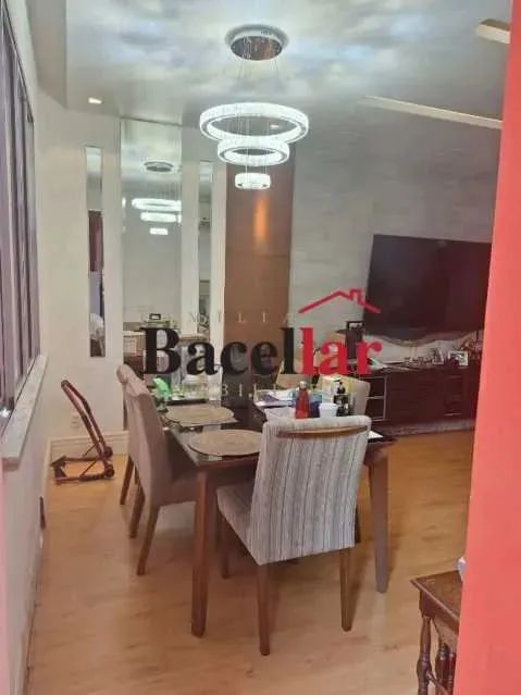 Apartamento 3 Quartos, Sala, barzinho e varanda. Tijuca - Foto 4
