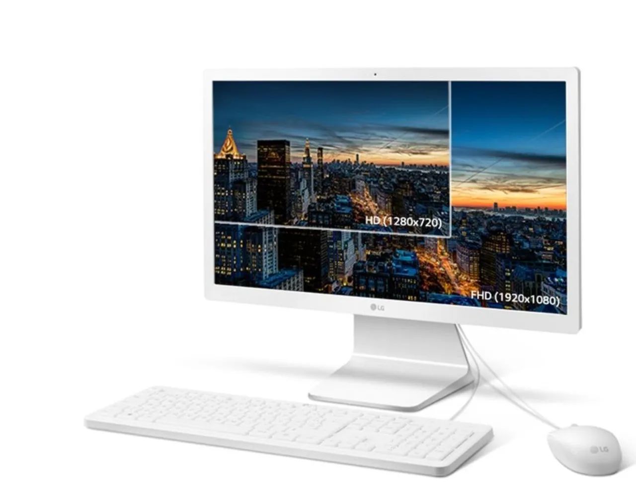 Computador All in One LG 22" NOVO excelente estado 