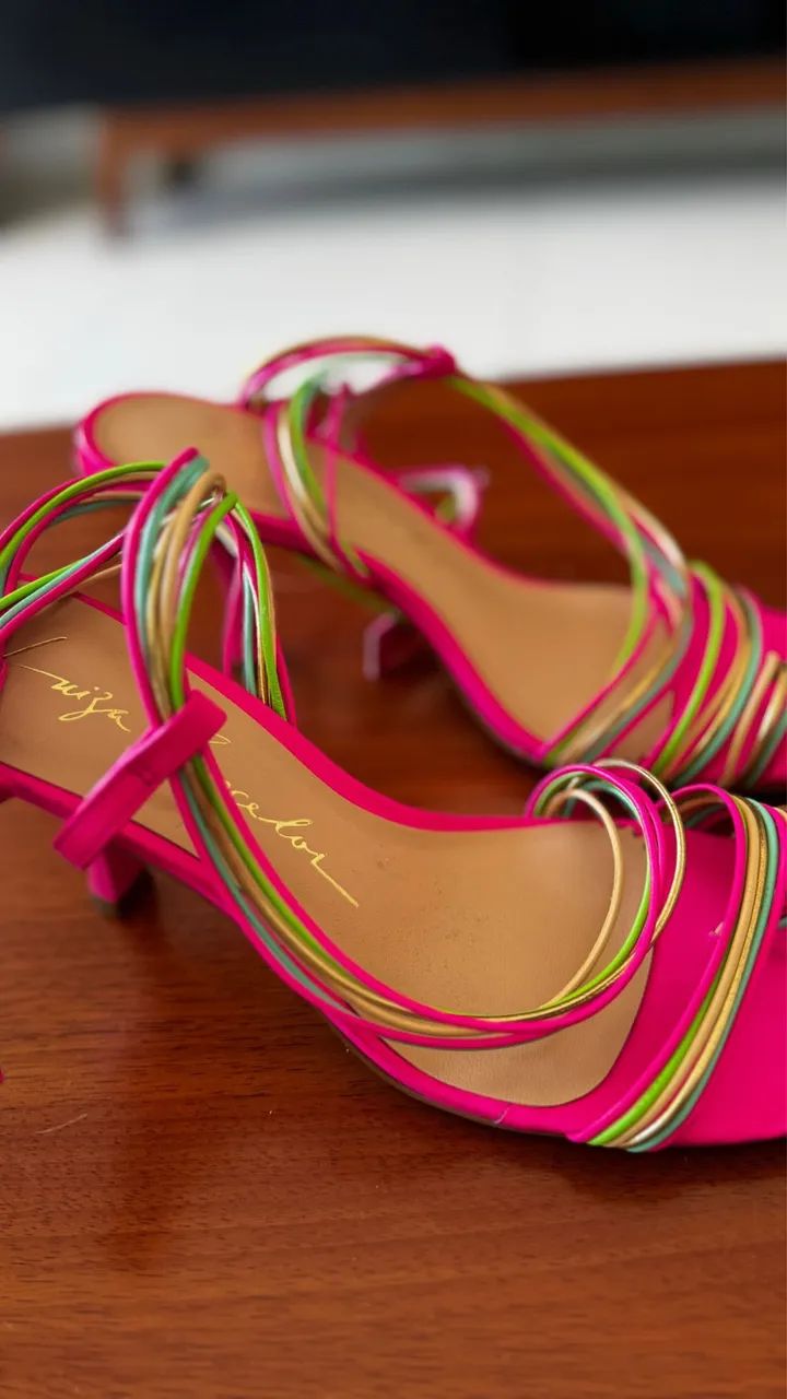 Sandália Luiza Barcelos Neon Colorida 38