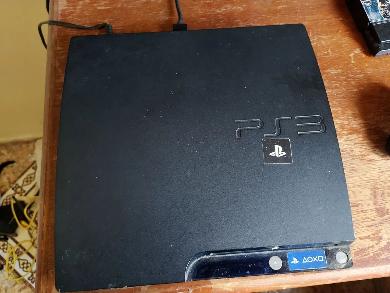 PS3 Slim bloqueado 120GB - Consoles de Vídeo Game - Miriambi, São