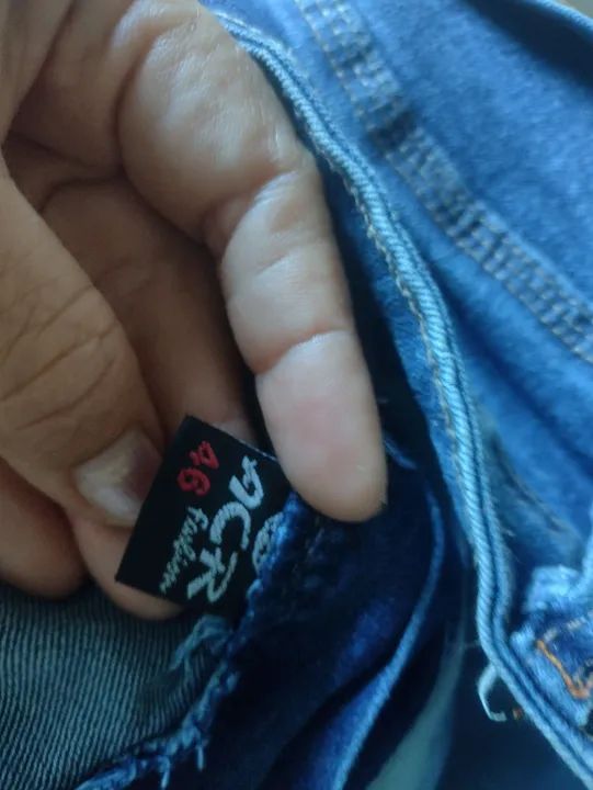 Calça Jeans Azul - Tamanho 46 - Foto 2