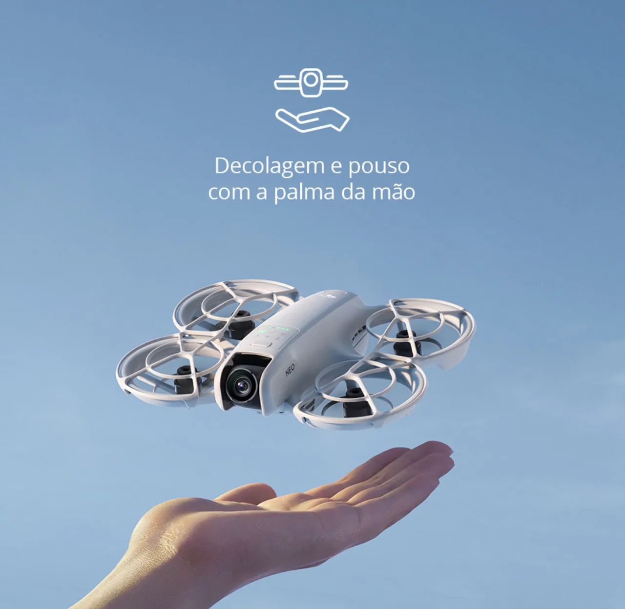 DJI Neo - Drone Super Leve, Compacto, 4K, Inteligência Artificial, Pronto para Voar! - Foto 3