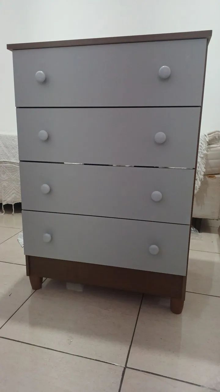 Jogo de quarto pra bebe colina - Foto 6