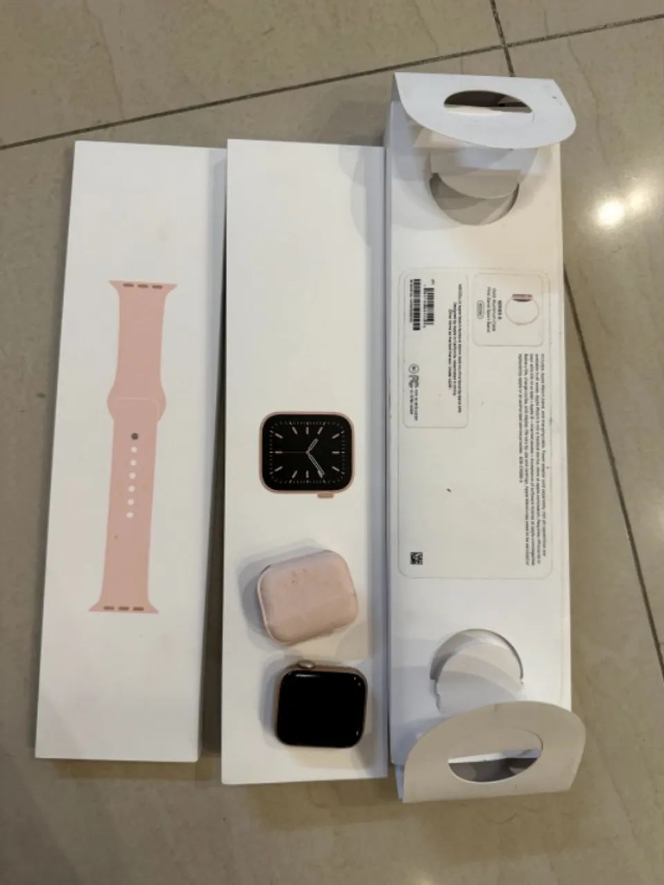 Apple Watch Série 6 40mm rosê Na Caixa
