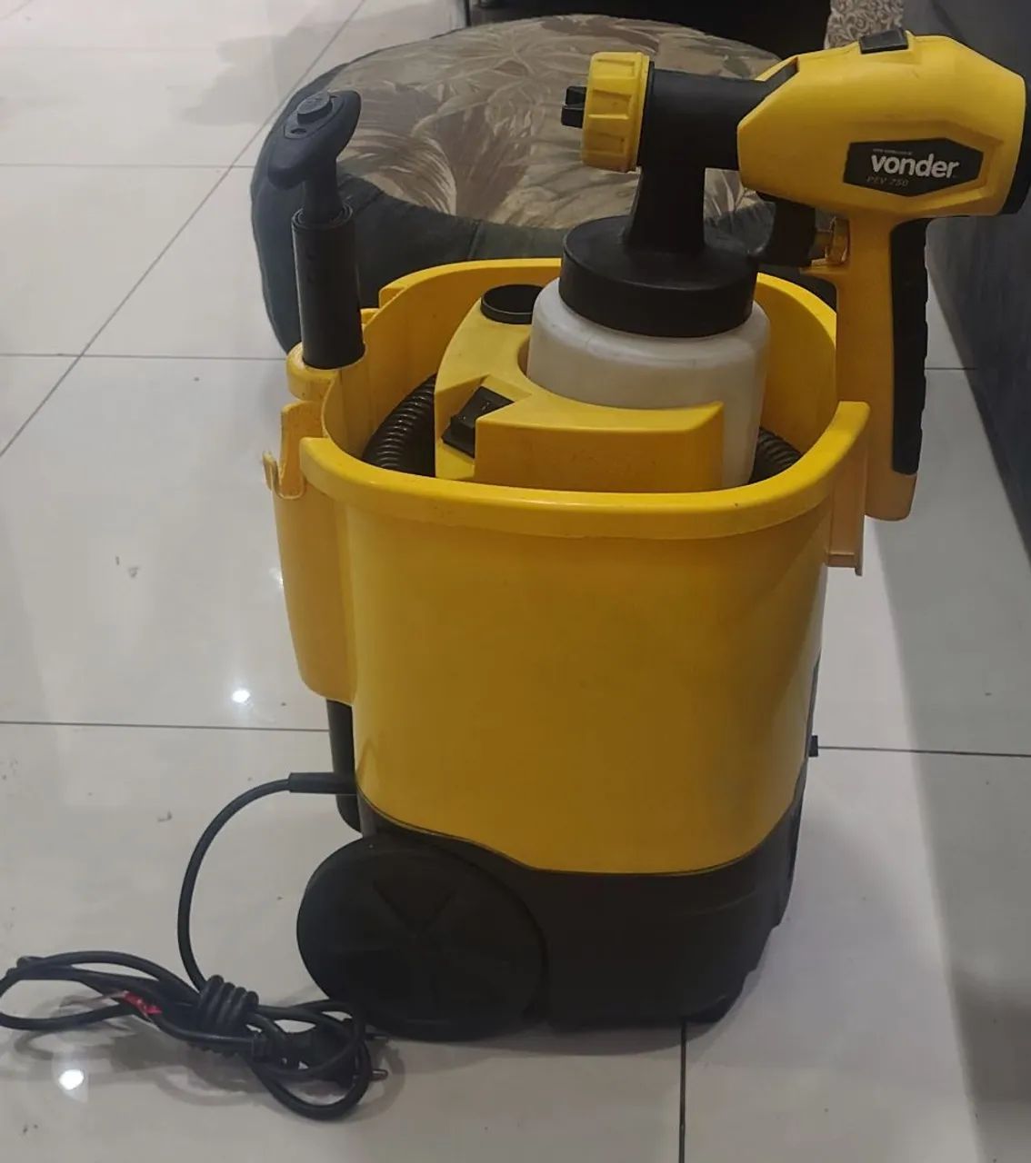  PISTOLA ELETRICA PEV 750 VONDER PARA PINTURA - Foto 5