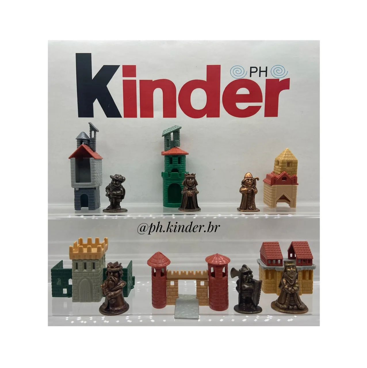 Kinder Ovos Surpresa - Coleção Castelo
