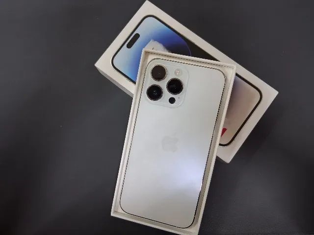 Apple iPhone 14 Pro Max- 256 GB - Prateado - Com Caixa - Celulares