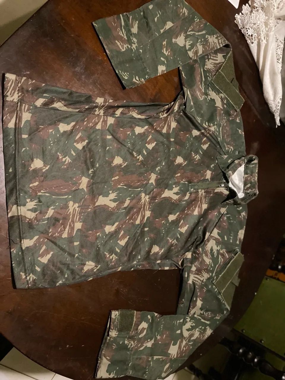 Camisa camuflada militar - Foto 4