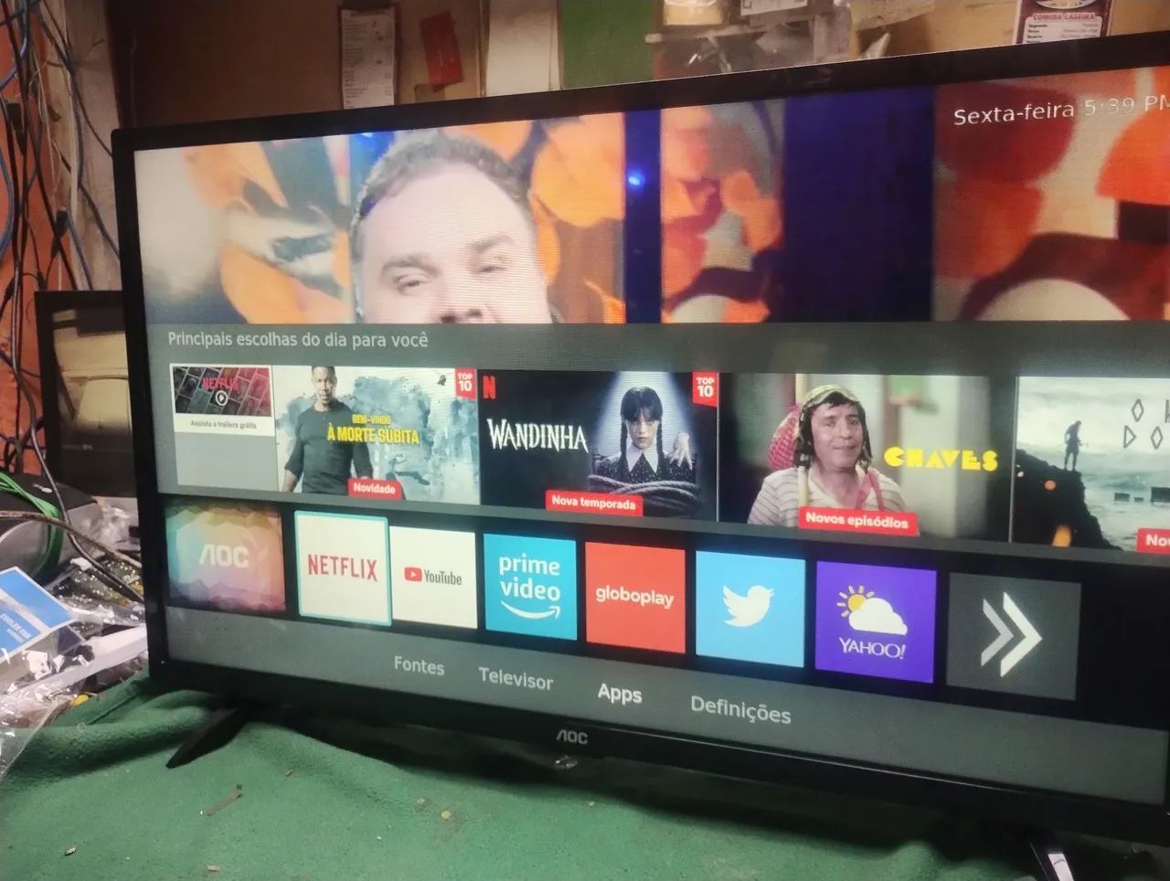 smartv AOC 32 polegadas  - Foto 2
