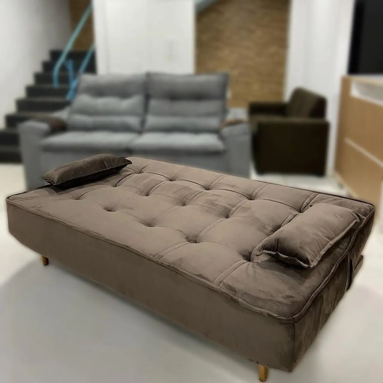 Sofá cama retrátil Novos - Foto 4