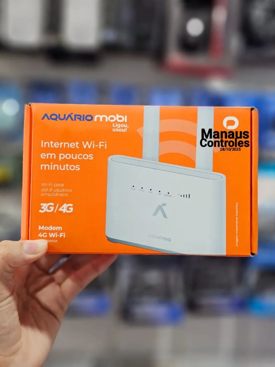 Modem 4G Aquário wi-fi 